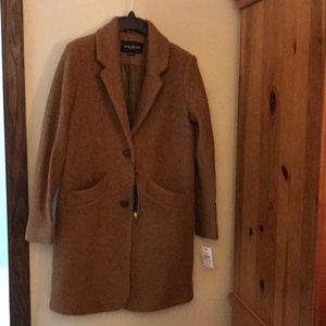 Marc New York camel wool coat sz 6